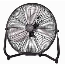 Vie Air 14&quot; Industrial High Velocity Heavy Duty Metal Floor Fan with 3 Speed Se - £60.23 GBP