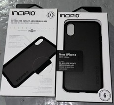 Incipio Octane CO- Molded Impact Black Phone Case for Apple iPhone X - £6.78 GBP