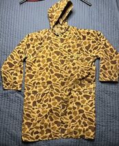 Hodgman Parka Med &amp; Pants Lrg Men’s Camo Rain Jacket Camouflage Vintage ... - $125.00
