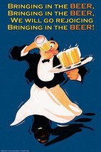 Bringing in the Beer by Wilbur Pierce - Art Print - £17.68 GBP+
