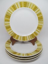 Franciscan Antigua Whitestone Ware Set Of 4 Vintage 10 1/4&quot; Dinner Plates GUC - $29.00