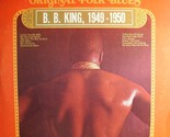 Original Folk Blues--9 x 9 [Vinyl] B.B. King - £23.59 GBP