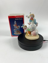 Artmark Acrobat Circus Clown Figurine Sitting On Balls Multicolor - £18.45 GBP
