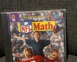 NFL Math Second Edition Macintosh Cd-Rom Jewel Case Cib Vintage - $12.87