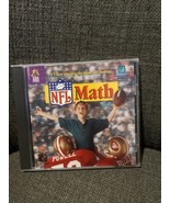 NFL Math Second Edition Macintosh Cd-Rom Jewel Case Cib Vintage - £10.16 GBP