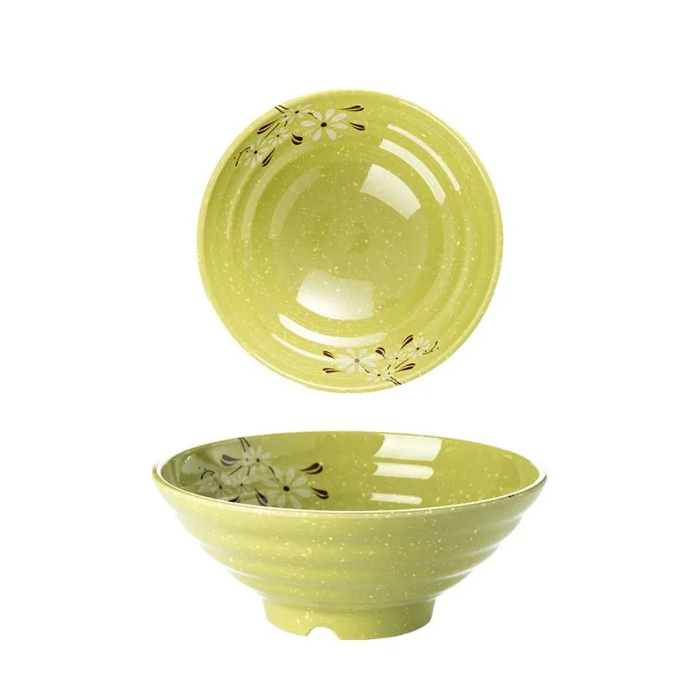 Household Imitation Ceramic Melamine Ramen Bowl Japanese style -7 in-Sty... - $7.08