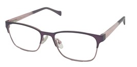 Lucky Brand Big Kids Ophthalmic Eyeglass Rectangle Purple  Metal D715  49mm - £36.05 GBP