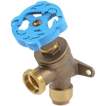 SharkBite 1/2 Inch x 3/4 Inch MHT Garden Valve, Multi Turn, Push to Connect - £21.45 GBP