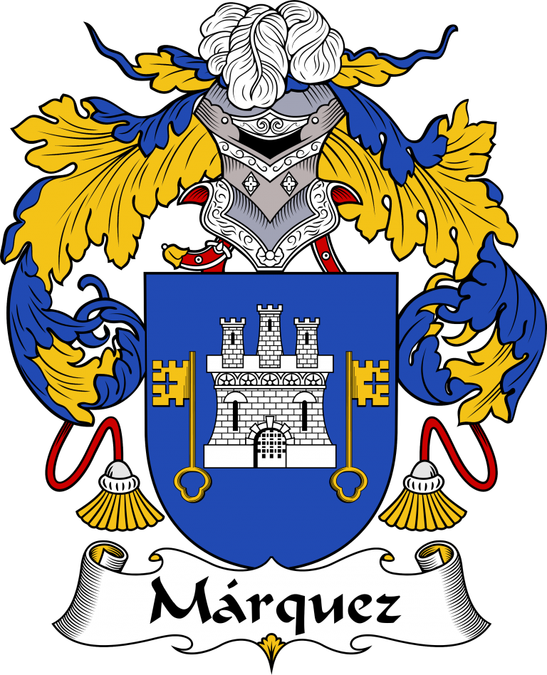 Márquez Family Crest / Coat of Arms JPG and PDF - Instant Download - $2.90