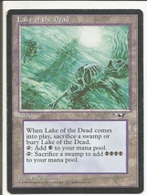 Lake Of The Dead Alliances 1996 Magic The Gathering Card MP - £87.91 GBP