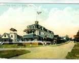 Ocean View Hotel Postcard Oaks Bluff Massachusetts 1910s - £9.49 GBP