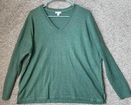 J Jill Women’s Green Long Sleeve Casual Top Shirt Size Medium Petite - $25.79