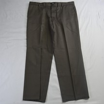 DOCKERS 38 x 30 Brown D2 Straight Fit Signature Khaki Mens Chino Dress Pants - $14.99