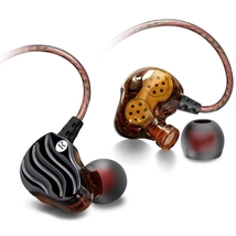 QKZ S200 2023 Ergonomic Subwoofer 12 Nuclear Speakers Headphones/HD Microphone - £27.79 GBP