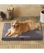 BFPETHOME Orthopedic Waterproof Dog Bed Grey 42x30in Large - $518.00 MXN