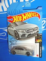 Hot Wheels 2020 Nightburnerz Series #194 &#39;19 Mercedes-Benz A-Class Gray w/ MC5s - £2.16 GBP