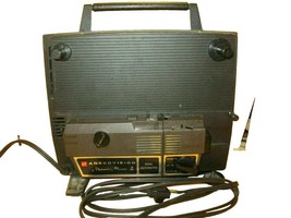 Vintage Anscovision Dual 8 Movie Projector Memory Master 2 Dual Automatic - $39.59