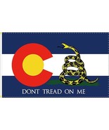 Colorado Gadsden Flag - 3x5 Ft - £15.84 GBP