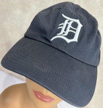 Detroit Tigers Fan Favorite Gray Strapback Baseball Cap Hat - £11.23 GBP