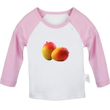 Babies Cute T-shirts Infant Fruit Mango Graphic Tees Tops Newborn Kids Clothing - £7.78 GBP+