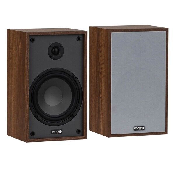 Dayton Audio - Classic B65 - Bookshelf Speaker Pair Wood - $139.95