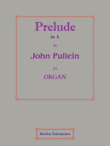 Prelude in A by John Pullein - £10.38 GBP