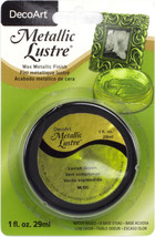Metallic Lustre Wax Finish 1oz-Lavish Green - £20.01 GBP