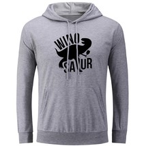 WINOSAUR Dinosaur Print Sweatshirt Unisex Hoodies Graphic Hoody Hooded Tops - £20.55 GBP