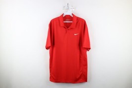 Nike Golf Tour Performance Mens Medium Travis Scott Mini Swoosh Knit Polo Shirt - £23.67 GBP