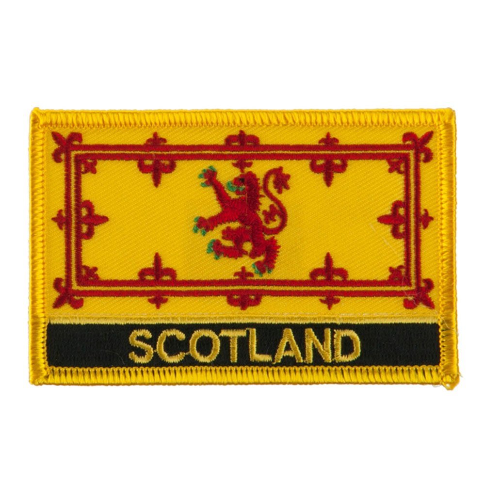 New Europe Flag Embroidered Patch - Scotland OSFM - $3.80