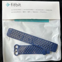 NEW Fitbit Charge 3 - Large Watch Band Replacement Sport Navy Blue FB168... - $129.54 MXN