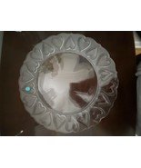 TIFFANY &amp; CO Crystal Hearts Serving Platter Plate Germany Vintage 12” - £117.25 GBP