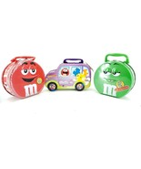 M&amp;M Character tin Lot of 3 by Mars Inc. 2002 - £37.79 GBP