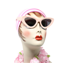 Pink Cat Eye Sunglasses Womens Vintage Fashion Style Retro Shades - Hey Viv - £12.82 GBP