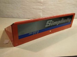 SIMLICITY SNOWBLOWER EXTENSION WRAPPER NAME PLATE 1676631CSM - £37.76 GBP