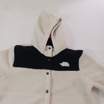 The North Face FA19 Women's Black & White Gemma Fleece Hoodie Coat Jacket Medium image 11