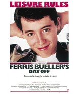 Ferris Bueller&#39;s Jour Off Poster Movie Matthew Broderick Face Shot Buehl... - $165.62 MXN