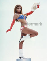 Raquel Welch Patriotic Bikini Publicity Photo Print Picture 8X10 - £5.72 GBP