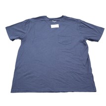 DieHard Shirt Mens XL Blue Short Sleeve Round Neck Cotton Knit Pocket Tee - $355.10 MXN