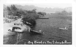 Boat Ramp Launch Big Bend on Colorado River Nevada 1950s Real Photo postcard - £6.18 GBP