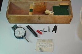 Dorsey Gage Co P6 Indicator Gage with 2CN100-05 Dial .0005&quot; and Parts &amp; ... - $121.59