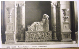 Roma - Museo Vaticano.Arianna e Candelabri. Postcard #1203 - $9.90