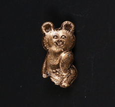 Misha The Bear 1980 Moscow Olympics Mascot Vintage Soviet USSR Pin - £7.04 GBP