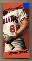 1988 Cleveland Indians Media guide MLB Baseball - £18.90 GBP