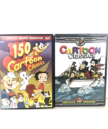 Cartoon Classics DVDs Lot of 2 Betty Boop 3 Stooges Mother Goose Popeye ... - £11.13 GBP