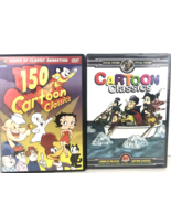 Cartoon Classics DVDs Lot of 2 Betty Boop 3 Stooges Mother Goose Popeye ... - £8.84 GBP