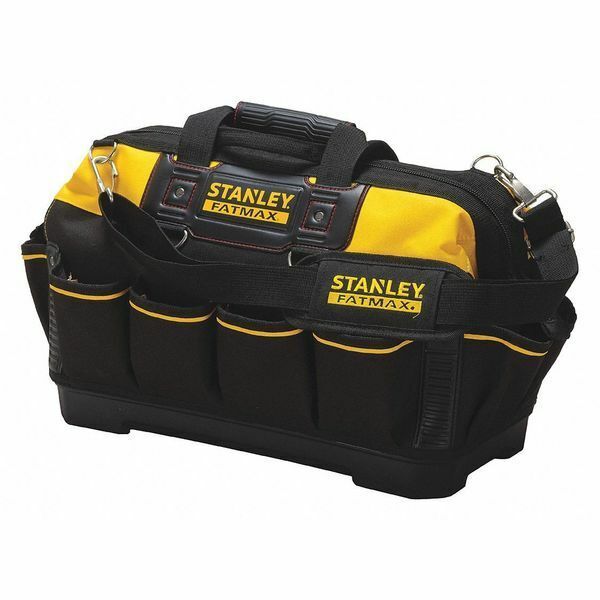 Stanley 518150M FatMax 18" Polyester Water Resistant Open Mouth Tool Bag - $90.99