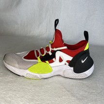 Nike Mens Huarache Edge Txt A01697-100 White Red Running Shoes Sneakers Sz 10 - £30.04 GBP