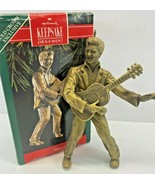 Hallmark Keepsake 1992 Elvis Presley Brass Plated Christmas Ornament - $18.94 CAD