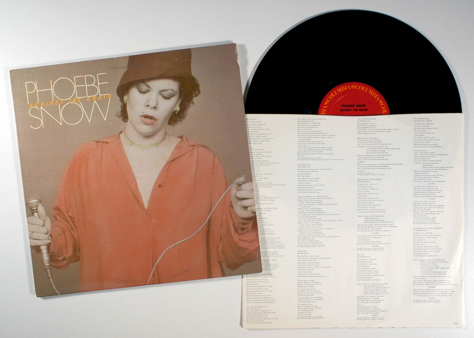Phoebe Snow - Against the Grain (1978) Vinyl LP •PLAY-GRADED•  - $13.61